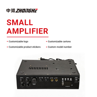 Amplificateur de puissance professionnel 4 canaux avec Bluetooth, radio FM, USB, carte SD, télécommande pour scène, karaoké, home cinéma, système PA