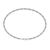Bracelet tennis bicolore en diamants de laboratoire, taille brillant ronde, serti clos, or blanc 10k 14k |   Bijoux ethniques pour femmes
