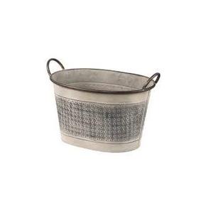 Ensemble de pots rustiques en métal pour plantes d'intérieur, patio et jardin de style ferme - Product Image 3