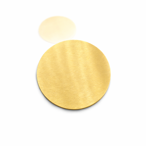 Moneda de desafío redonda de latón chapada en oro personalizada, en blanco, para troquelado, impresión y estampado, con arte popular, 40mm, temáticas de moda y amor, para negocios - Product Image 4