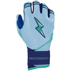 Guantes de Bateo de Cuero Bruce Bolt, Serie Original, Antideslizantes, Suaves, para Entrenamiento, Ambidiestros, con Cierre de Gancho y Bucle, Personalizables - Product Image 3