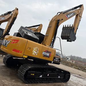 Excavatrice hydraulique robuste Sany Sy215c, conçue pour les chantiers difficiles, offrant une consommation de carburant fiable et une forte force de creusement. - Product Image 4