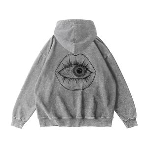Best Selling <b>Men's</b> Acid Wash Pullover <b>Hoodies</b> High Quality <b>Fleece</b> Material Custom Logo Plain Pattern OEM Solid Color Best Price - Product Image 1