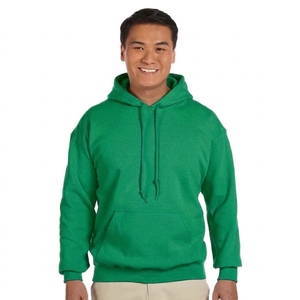 Sweat-shirt à capuche épais 100 % coton pour homme, imprimé par transfert thermique personnalisé, modèle vierge pour l'hiver - Product Image 3