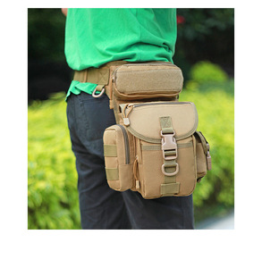 <span class=keywords><strong>Sac</strong></span> tactique de cuisse imperméable en Oxford, pochette de taille pour randonnée en plein air, moto, <span class=keywords><strong>sac</strong></span> EDC, logo personnalisé OEM - Product Image 3