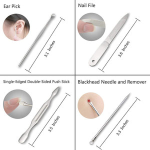 Premium Manicure <b>Pedicure</b> <b>Set</b> With Tools For Complete Nail Grooming Durable Nail Care Kit Designed For Professional - Product Image 2
