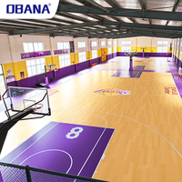 Revêtement de sol sportif en PVC souple en gros pour terrains de basketball intérieurs, terrains de sport et événements de jardin - Revêtement et tapis en vinyle durables
