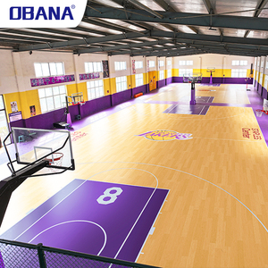 Revêtement de sol sportif en PVC souple en gros pour terrains de basketball intérieurs, terrains de sport et événements de <span class=keywords><strong>jardin</strong></span> - Revêtement et tapis en vinyle durables - Product Image 6