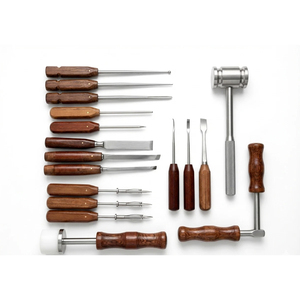 Ensemble d'instruments chirurgicaux orthopédiques de base SURGINEXA de haute qualité, 17 pièces, kit d'outils chirurgicaux pour os, en acier inoxydable, certifié CE Classe I - Product Image 1