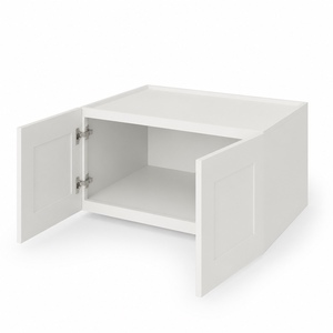 Private Label 36 x 15 Inch Kitchen <b>Wall</b> <b>Cabinet</b> <b>White</b> Shaker 24 Inch Deep RTA OEM Vietnam Manufacturer - Product Image 3