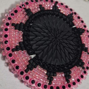 Porte-clés brodé perlé fait main tendance, porte-clés décoratif et breloque de sac pour femmes, filles, cadeaux et événements spéciaux - Product Image 2