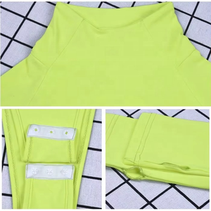 Body moldeador elástico de alta calidad para mujer con manga larga personalizado Control de barriga Body Shaperx Body para mujer - Product Image 4