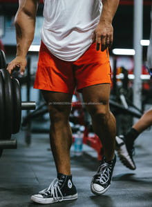 Pantalones cortos deportivos de talla grande para hombre, pantalones cortos de gimnasio transpirables informales de verano, pantalones transpirables de secado rápido - Product Image 4