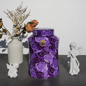Solid Wood Cremation <b>Box</b> with Engraving Service Luxury <b>Memorial</b> Wooden Urn for Family Tribute Wholesale Hardwood Funeral Urn - Product Image 3