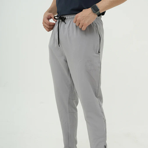 Ensemble de survêtement d'été léger en coton à manches courtes pour homme, style décontracté uni, design personnalisé - Product Image 6