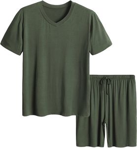 Ensemble T-shirt et short tricotés sur mesure pour homme – Qualité supérieure, manches courtes, respirant, décontracté, en coton, idéal pour l'été - Product Image 4