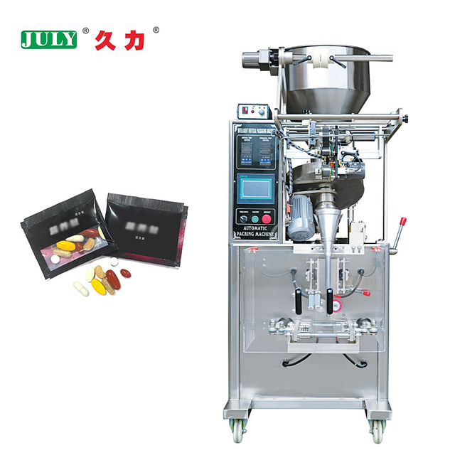 Automatic Round Pill Tablet Counting Filling Machine Spirulina Tablets Pills Sachet Plastic Bag Packaging Machine