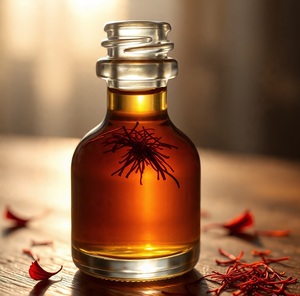 Huile essentielle de safran 100% pure et naturelle, aromathérapie douce, écologique, vente en gros en vrac - Product Image 6