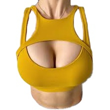 Soutien-gorge de sport léger pour femme avec logo frontal, idéal pour le yoga et la gym – Tissu respirant et anti-humidité - Product Image 2