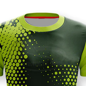 Vente en gros Vêtements d'équipe Maillot à manches courtes imprimé Nouvelle arrivée Maillot à manches courtes imprimé pour jeunes - Product Image 3