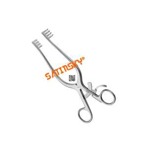Retracteurs auto-serrants Satinsky, pinces ADSON 19 cm, microchirurgie, acier inoxydable, manuel, certifié CE classe III, garantie 3 ans - Product Image 1