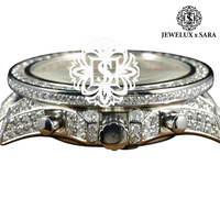 Montre Hip Hop de Luxe Automatique pour Homme avec Testeur de Diamants Personnalisé et Moissanite, Disponible à un Prix Abordable
