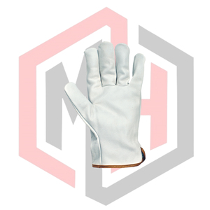 Gants de conduite en cuir de chèvre, couleur personnalisée, logo, antidérapants, doux, lisses, antistatiques, résistants aux déchirures, respirants, gants de sécurité - Product Image 2