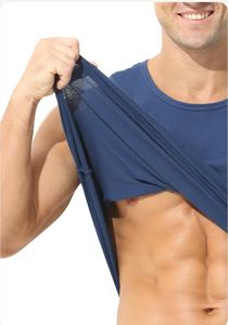 Débardeurs de sport décontractés en coton tricoté respirant de haute qualité pour hommes, 100 % coton, vente en gros - Product Image 2