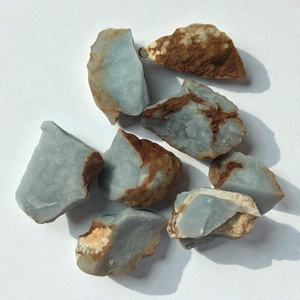 Pierres brutes d'angélite de haute qualité, cristal naturel en vrac |   Prix de gros Pierres précieuses énergétiques de guérison Reiki, Cadeau d'entreprise porte-bonheur - Product Image 2