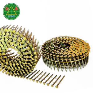 Clous à palette en spirale à prix abordable, 9000 pièces, tige lisse, tête à motif, 1-3/4" x 0.092, pour pistolet à clous à gaz - Product Image 4