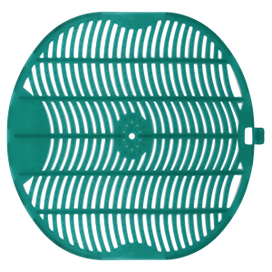 Modern Silicone Shower Mat Anti-Slip Blue Round Bath Floor <b>Protector</b> - Product Image 4