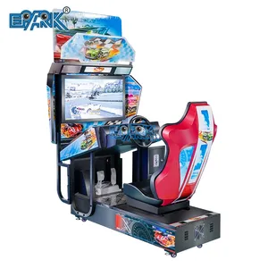 Großhandel 3d Arcade Coin Cards betrieben Renn simulator Autorennen Outrun Game Machine