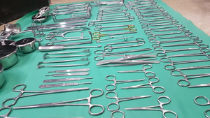 Ensemble de 38 instruments manuels en acier inoxydable pour appendicectomie et hernie, pour la chirurgie abdominale générale - Product Image 5