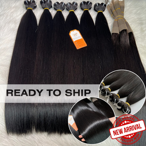 Extensiones de cabello humano crudo vietnamita stock para Navidad y Black Friday Ventas 2024 Listo para enviar - Product Image 1