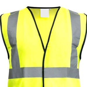 Veste de travail professionnelle pour les ouvriers du bâtiment, haute visibilité, sans manches, réfléchissante - Product Image 6