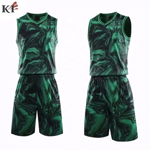 Maillot et short de basketball Endeavor entièrement sublimés, personnalisables, unisexe, Ocean USA 2026 - Product Image 3