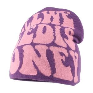 2026 personnalisé unisexe réglable bonnet chapeaux tricoté hiver respirant imperméable 100% acrylique avec doublure en Satin Jacquard Logo - Product Image 2