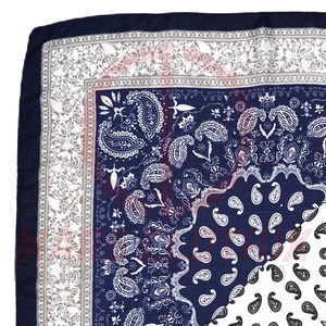 Fashion Design Women Animal Printed Square Casual Bandana Head Scarf Silk Satin High Quality Multi-functional All Seasons For - Product Image 3