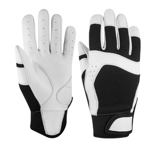 ถุงมือตีเบสบอลหนังสีขาว Tombola Sports แบบสวมได้ทั้งสองมือ ปิดด้วยแถบตีนตุ๊กแก ระบายอากาศได้ดี น้ำหนักเบา สำหรับผู้ใหญ่ ใช้สำหรับฝึกซ้อม - Product Image 5