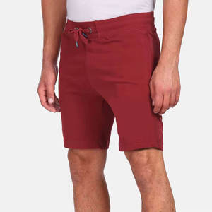<b>Mens</b> <b>Red</b> 100% Cotton Vintage Casual Summer Drawstring Waterproof Quick Dry Comfortable Streetwear <b>Shorts</b> - Product Image 2