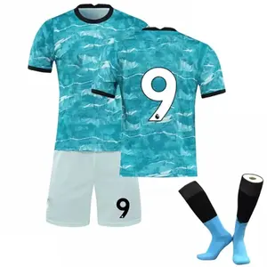 儿童 + 成人足球制服俱乐部一套足球球衣足球衬衫袜子足球套装