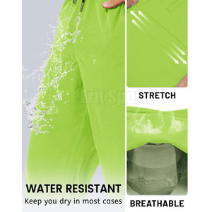 Modern Design Flare <b>Trouser</b> Premium Stitching Soft Fabric <b>Elastic</b> <b>Waist</b> Mid Rise Casual Fit OEM Service for Outdoor Street Wear - Product Image 3