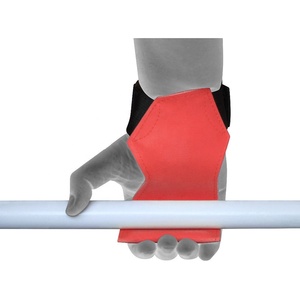 Manufacture Customized Weightlifting Grips Rubber Pads Gym Wrist Support Non Slip Rubber Grip Pad Straps - Product Image 4