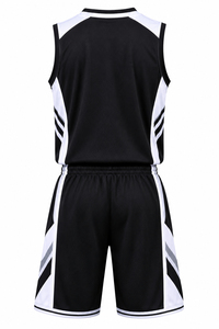 Conjunto de Uniforme de Baloncesto Personalizado para Hombre, Jersey y Pantalones Cortos Transpirables de Secado Rápido, Ropa Deportiva de Equipo para Entrenamiento, Juegos y Prácticas - Product Image 2