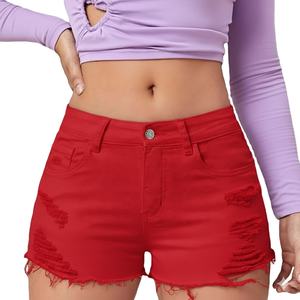 Shorts de Lona para Mujer, Corte Regular, Cintura Media, Estampado Floral Vintage, con Cierre de Cordón y Secado Rápido - Product Image 4