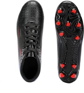 Chaussures de football en mesh pour garçons, vert et bleu, semelle extérieure en caoutchouc, semelle intermédiaire respirante en EVA, crampons de sport d'été pour l'extérieur, bottes pas chères - Product Image 4