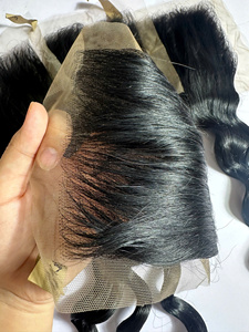 ผมแท้เวียดนามแบบลอนคลาย สำหรับต่อผมแบบปิดหน้าผาก 100% สีดำธรรมชาติ สำหรับเครื่องปักผมแบบดับเบิ้ลเวฟท์ - Product Image 2