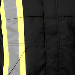Veste de sécurité à capuche coupe régulière SELF INDUSTRIES haute visibilité, anti-coupure, résistante à la chaleur (niveau D 800°C) pour usine - Product Image 5