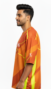 Camiseta Urbana de Moda, Sublimada, Holgada, Informal, para Hombre, Estilo Popular - Product Image 5