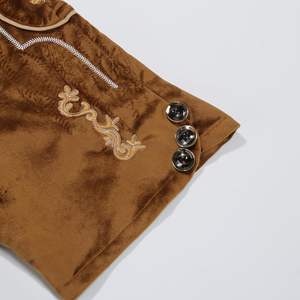 Lederhosen traditionnels bavarois pour hommes – Costume d'Oktoberfest en cuir de qualité supérieure - Product Image 5